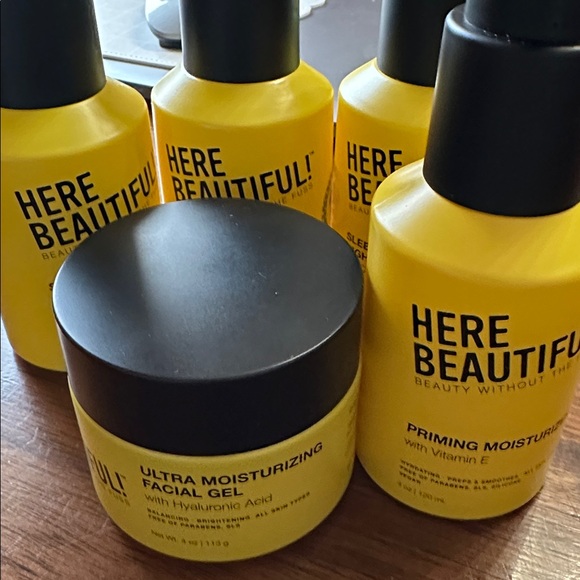 Here Beautiful Other - Here Beautiful priming, moisturizer, and facial gel or night cream YOUR CHOICE